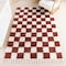 Nuloom Carlisha Contemporary Checkered Area Rug 9ft x 12ft OZFG13A-9012 - alternate 1
